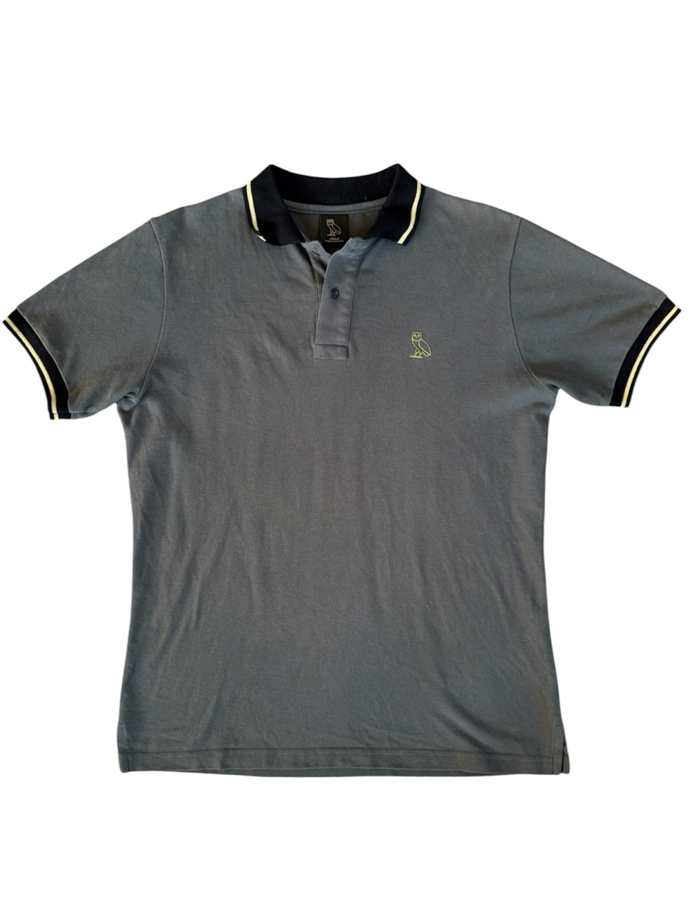 OVO October’s Very Own Men’s Cotton Polo Shirt Size Medium Drake Streetwear